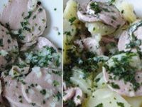 Recette de la salade de pommes de terre à la vourge