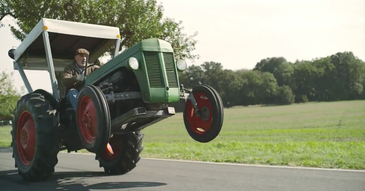 course-poursuite-tracteur