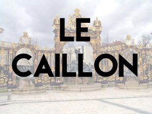 caillon