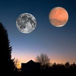 le 27 juillet 2018, oui à l’éclipse lunaire, non à la planète Mars aussi grosse que la Lune