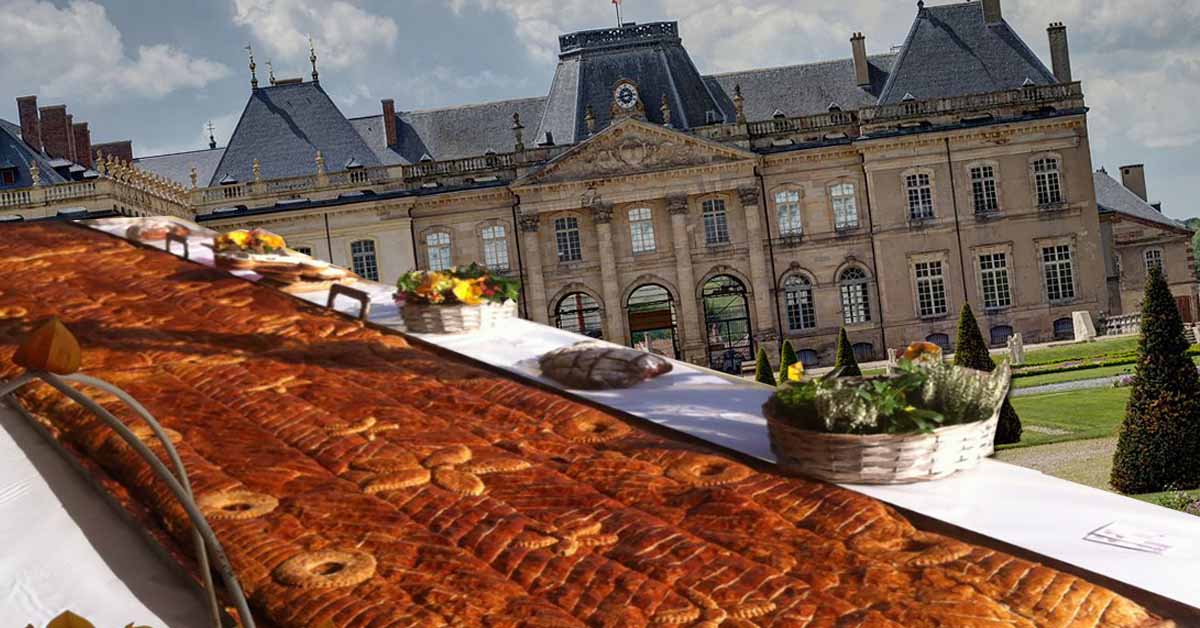 54 mètres de pâté Lorrain et de quiche au Château de Lunéville le 18 et 19 mai