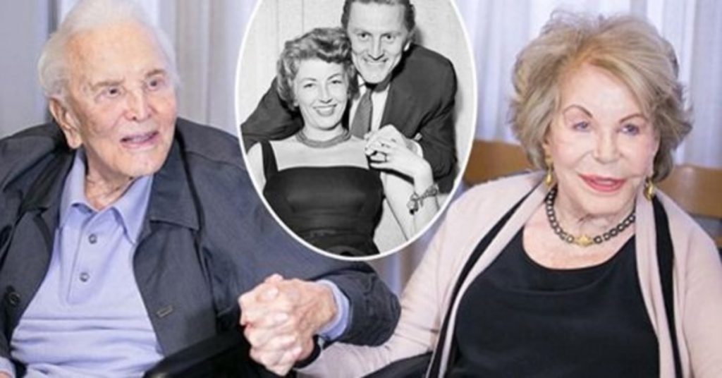 Kirk-Douglas-Anne-Buydens-65-ans-mariage