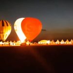 La grande ligne de nuit au Mondial Air Ballons à Chambley en vidéo