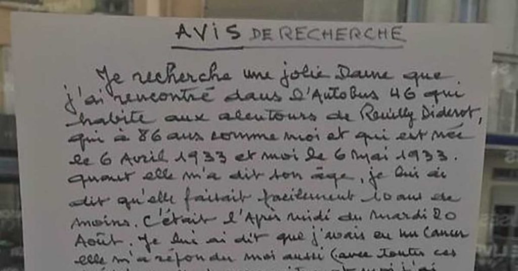 une-lettre-pour-retrouver-son-amour-86-ans