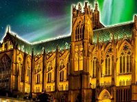 Des aurores boréales vont être projetées dans la cathédrale de Metz