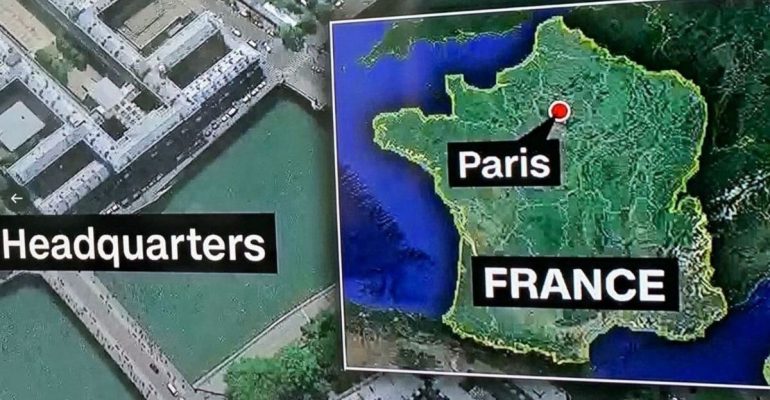 Cnn Oublie L Alsace Et La Moselle Dans Une Carte De France Pour Parler De L Attaque Au Couteau A La Prefecture De Police Le Lorrain