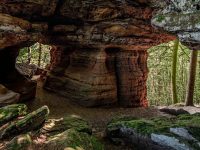 Le rocher de l’Altschlossfelsen en Moselle