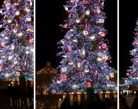 Nancy : L’illumination du sapin de Noël 2020 en vidéo