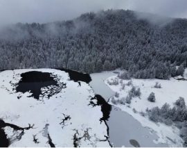 Vosges : Le lac de Lispach aujourd’hui à 360°
